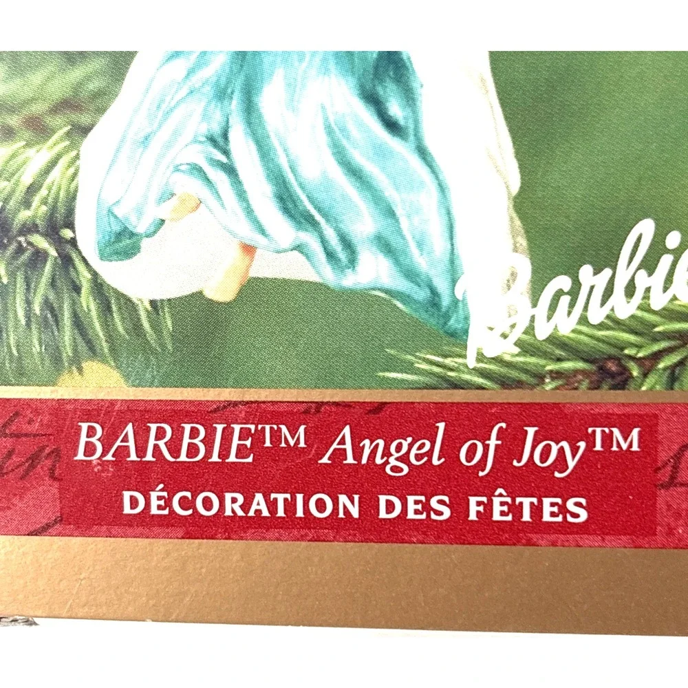 Barbie Angel of Joy Barbie 2000 Hallmark Ornament NIB